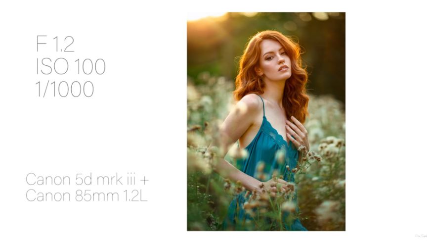 Modellenshoot in natuurlijk licht