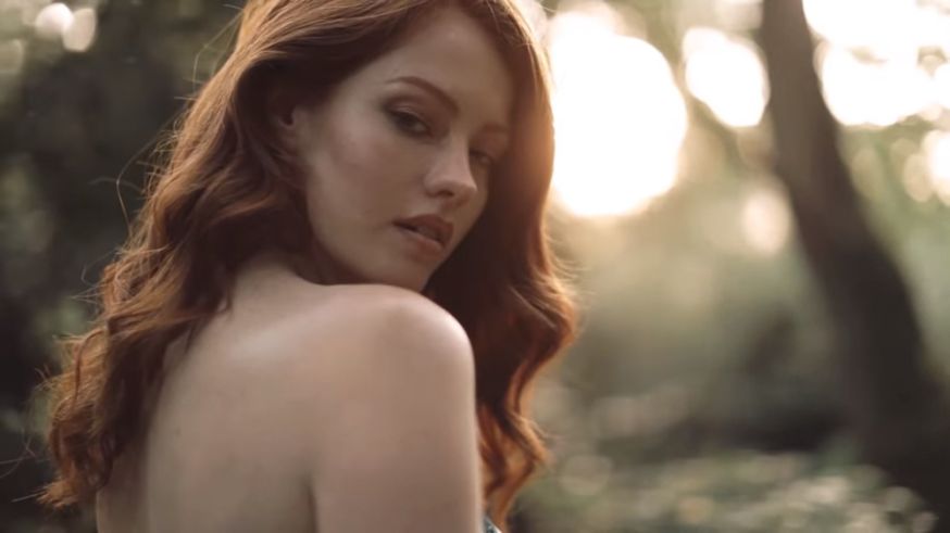 Modellenshoot in natuurlijk licht