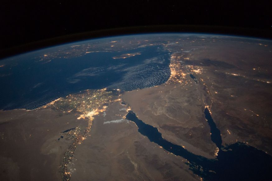 Ruimte foto's ISS