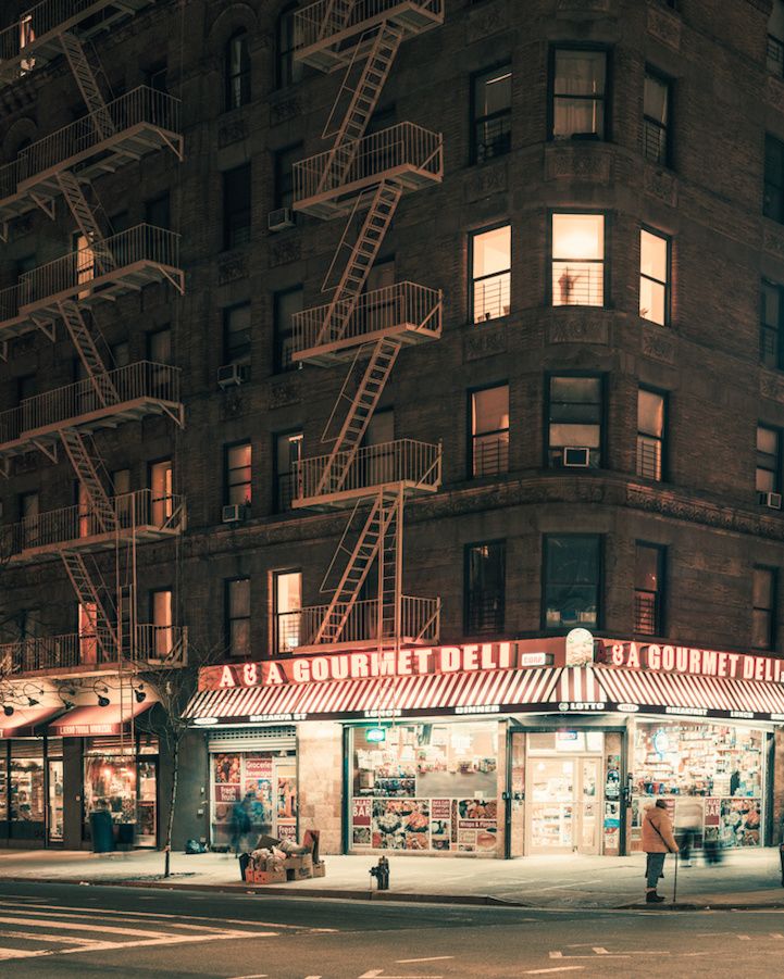 Tijdloos Nieuw York bij nacht