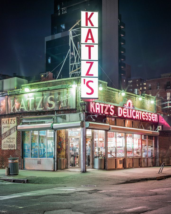 Tijdloos Nieuw York bij nacht