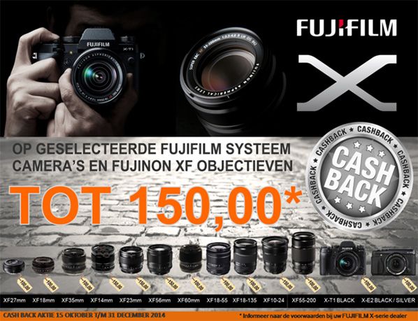 Fujifilm Cashback