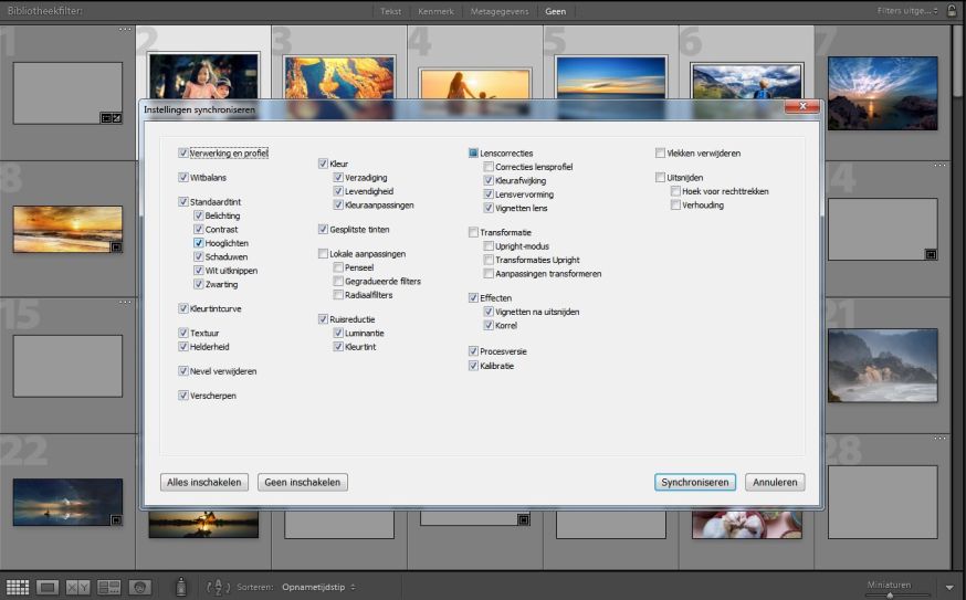 Lightroom sneller bewerken