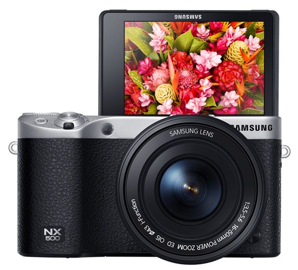 Samsung NX500 scherm