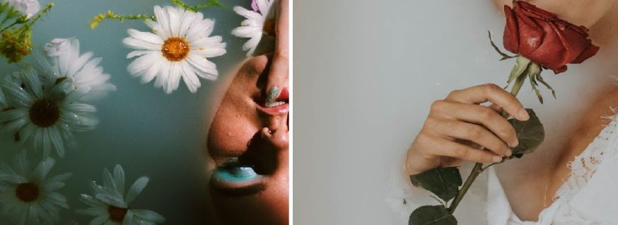 Valentijn 2020, milkbath