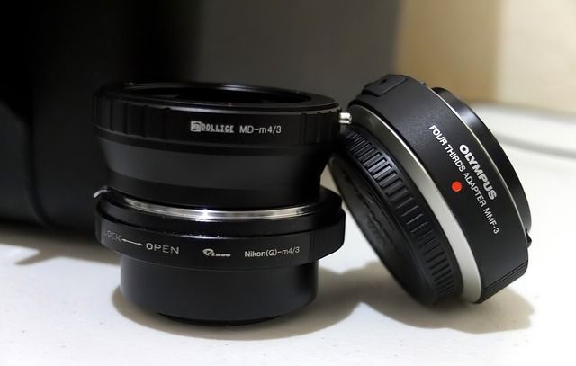 adapter, lens adapter, objectief, objectieven