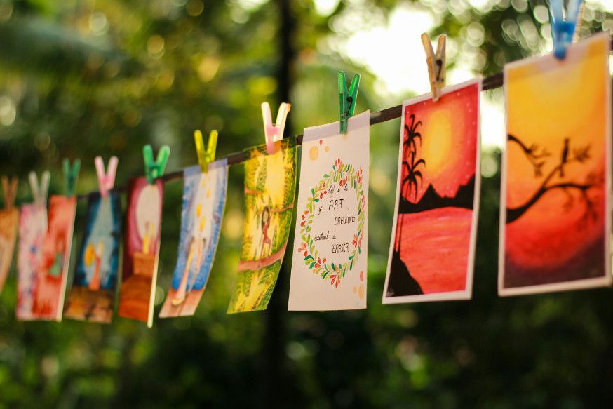 Afbeelding: opgehangen Fine art print