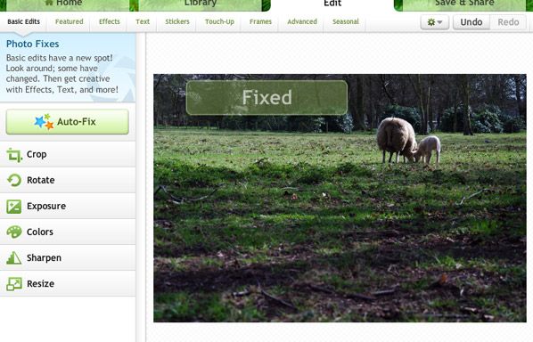 Picnik Auto-Fix