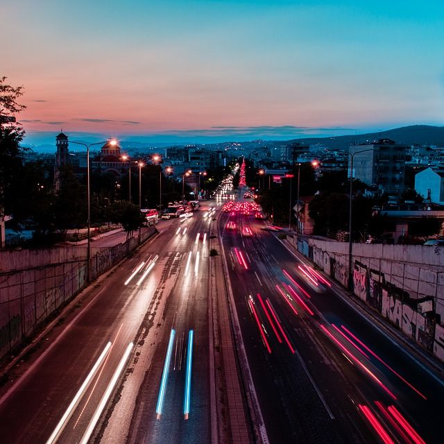 lichtsporen, lighttrail, lichtstrepen, bewegingsonscherpte