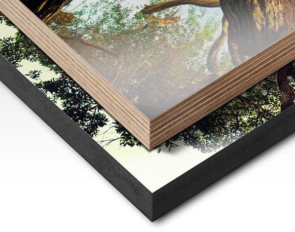 WhiteWall afdruk op hout