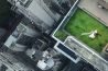 Gelukstreffer: pas getrouwd stel per toeval gekiekt met drone