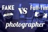 Professionele fotograaf vs. nep fotograaf