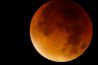 Bloedmaan prachtig te zien