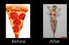 Van pizzapunt naar waar bikinimodel 