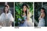 3 fotografen fotograferen hetzelfde model