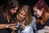 Backstage bij een natural beauty shoot