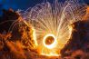 Lichttekeningen maken met staalwol